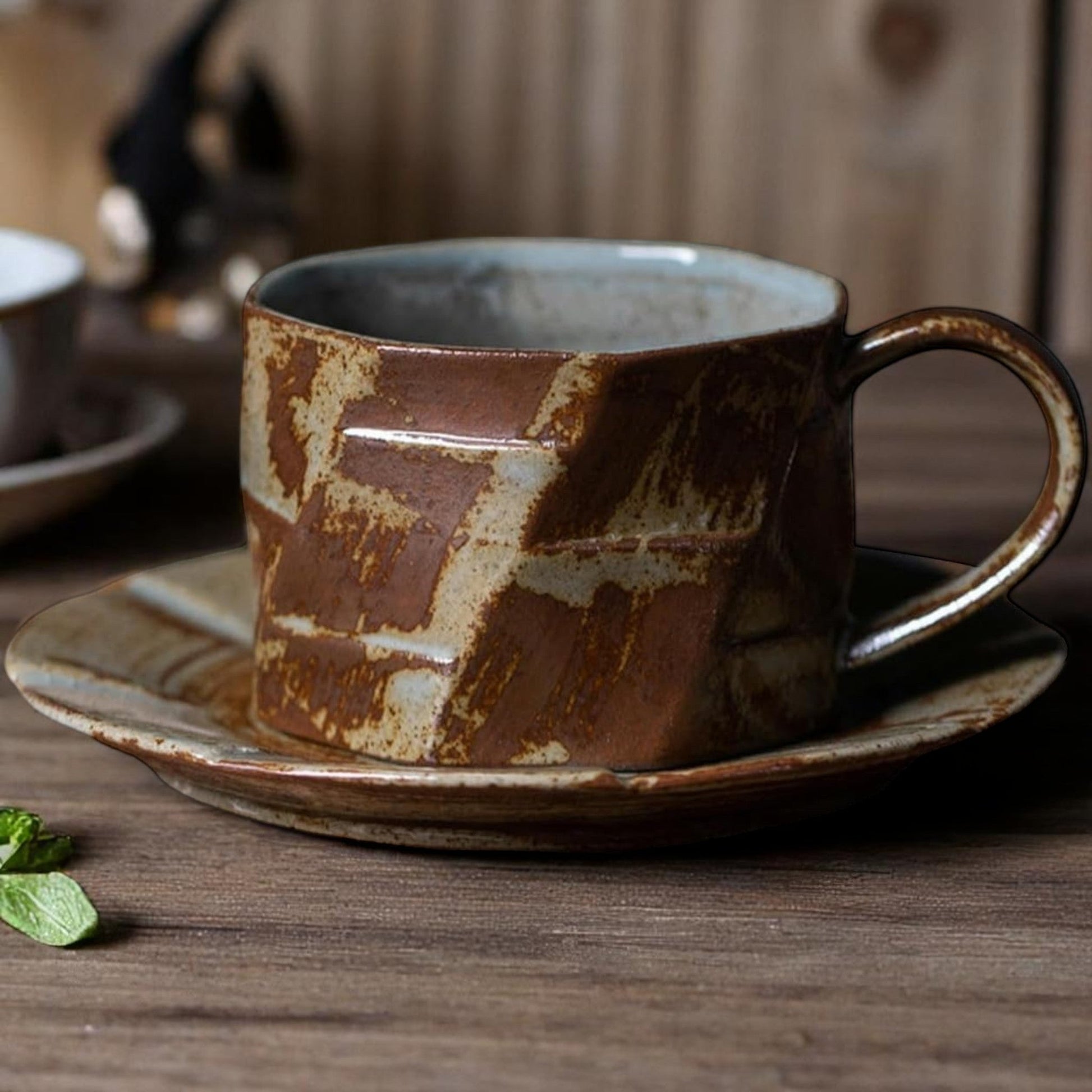 Service à Café - RetroBrewSet™ - Brun Forêt - Nana's Cuisine