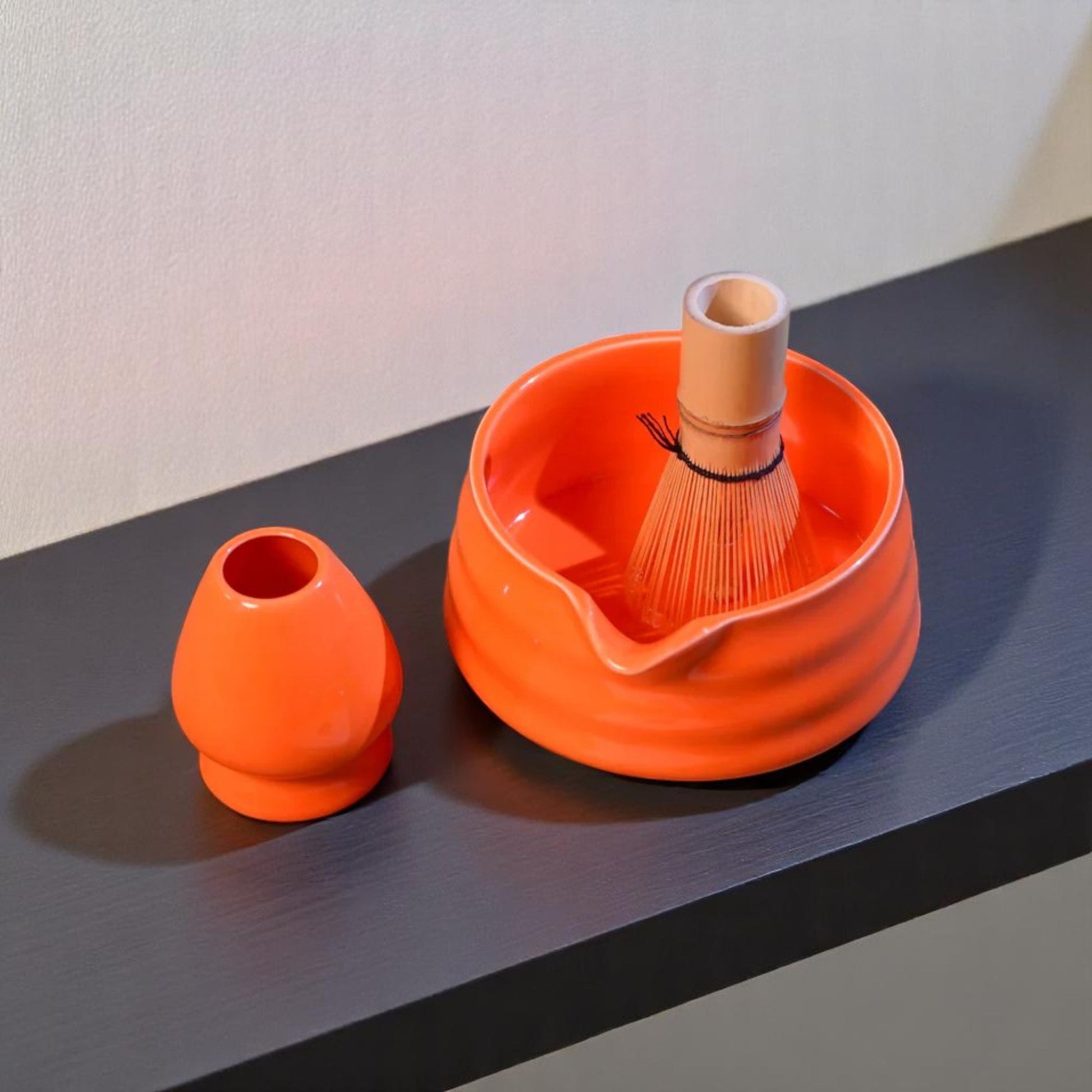 Service à Thé Japonais - ZenMatchaTeaSet™ - Orange - Nana's Cuisine