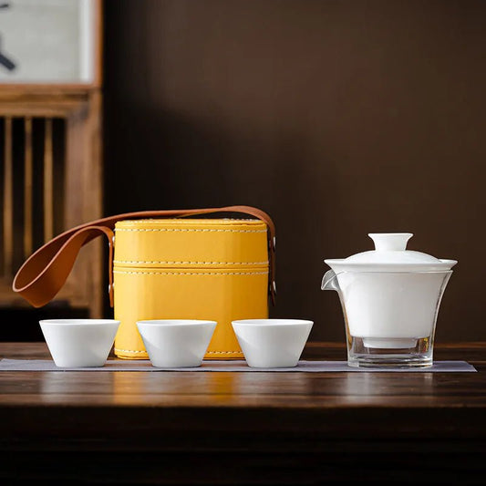 Service à Thé - PorceLuxe™ - Blanc - Nana's Cuisine