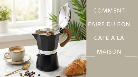 Comment Faire du Bon Café à la maison: avec cafetiere italienne