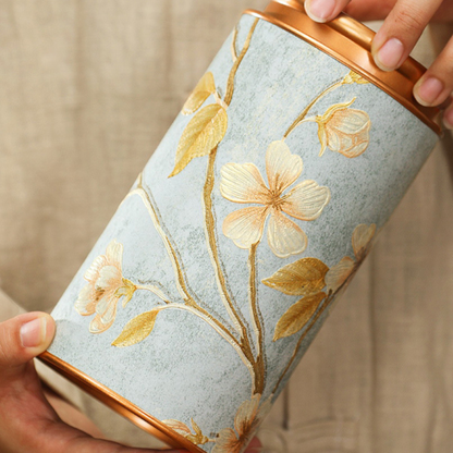 BOITES À THÉ | HERMETIQUE FLORAL