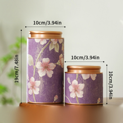 BOITES À THÉ | HERMETIQUE FLORAL