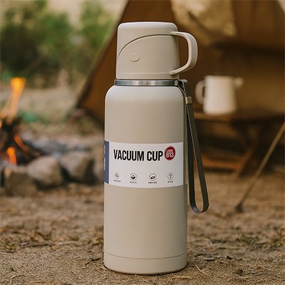 Bouteille isotherme 1l en camping