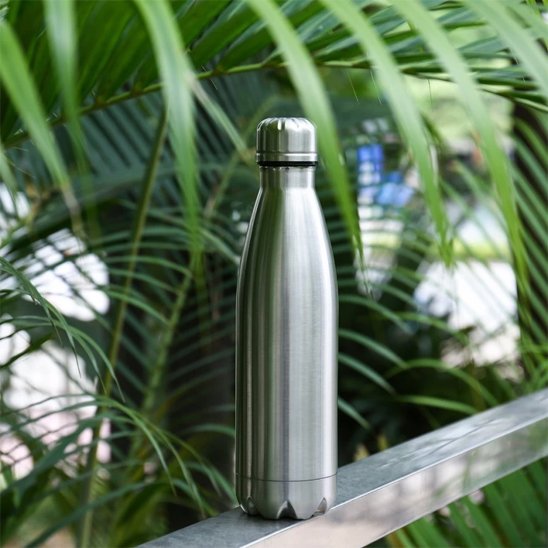 bouteille isotherme inox  en nature