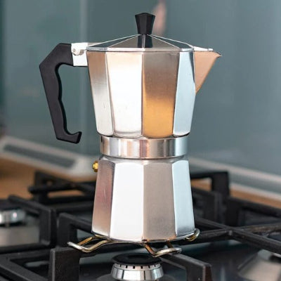 cafetiere italienne alu sur gaziniere