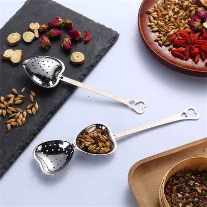 infuseur manche raide un ferme un autre ouvert avec the seche different the seche autour