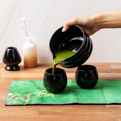Service à Thé Japonais - ZenMatchaTeaSet™ - Noir - Nana's Cuisine