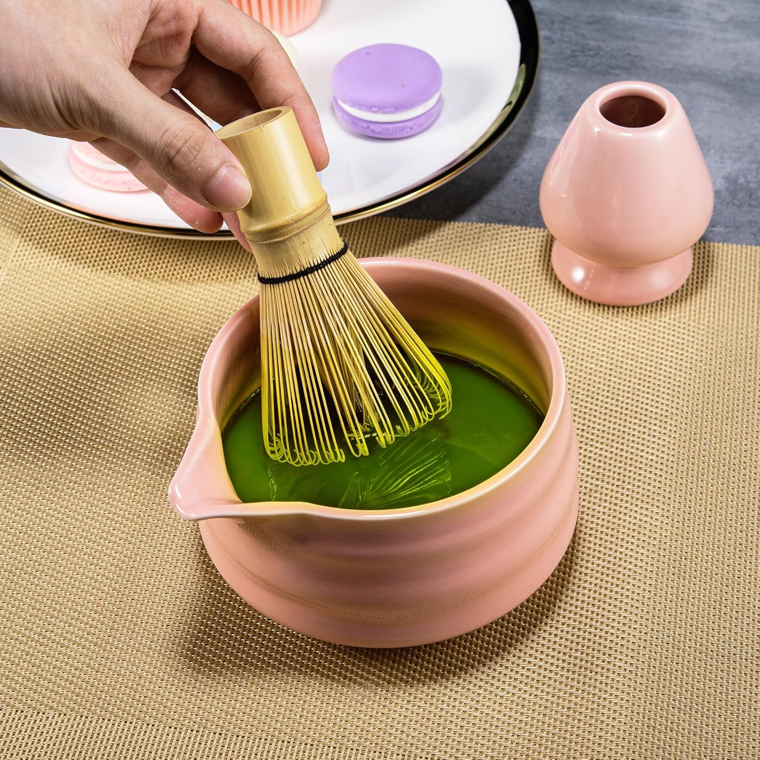 Service à Thé Japonais - ZenMatchaTeaSet™ - Rose - Nana's Cuisine
