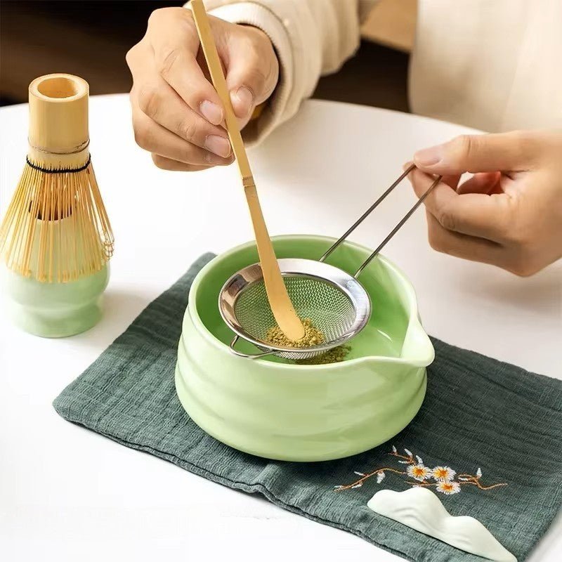 Service à Thé Japonais - ZenMatchaTeaSet™ - Vert Matcha - Nana's Cuisine