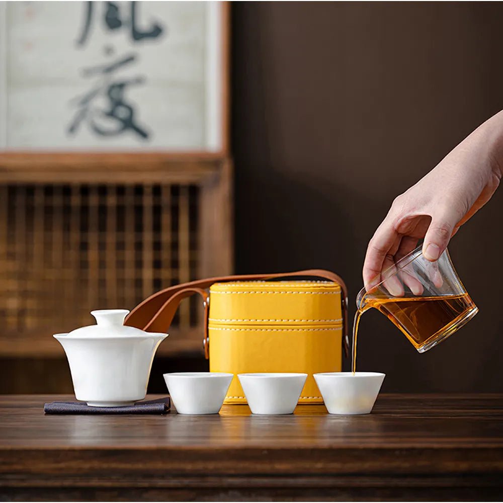 Service à Thé - PorceLuxe™ - Blanc - Nana's Cuisine