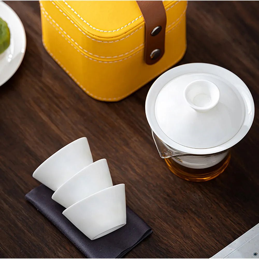 Service à Thé - PorceLuxe™ - Blanc - Nana's Cuisine