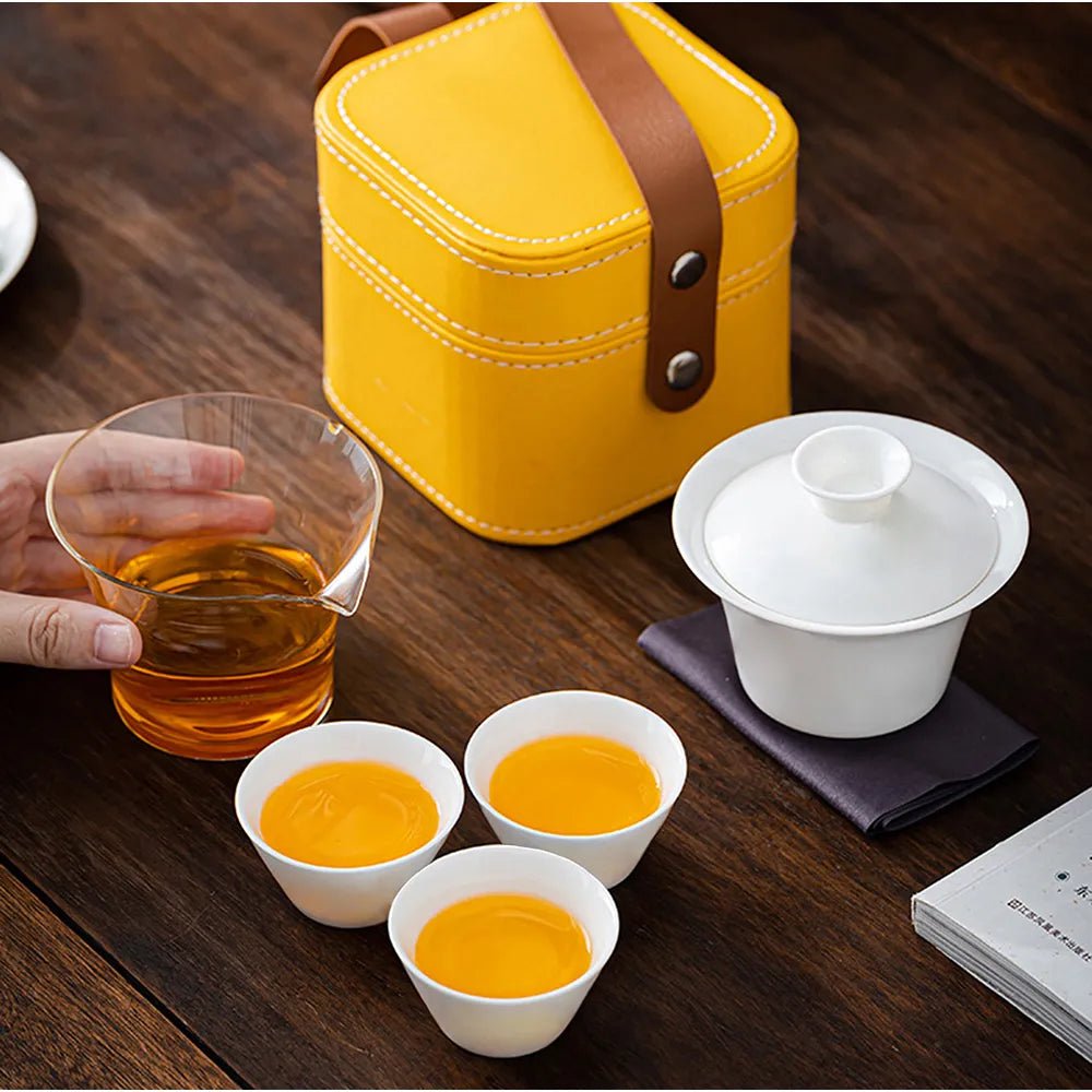 Service à Thé - PorceLuxe™ - Blanc - Nana's Cuisine