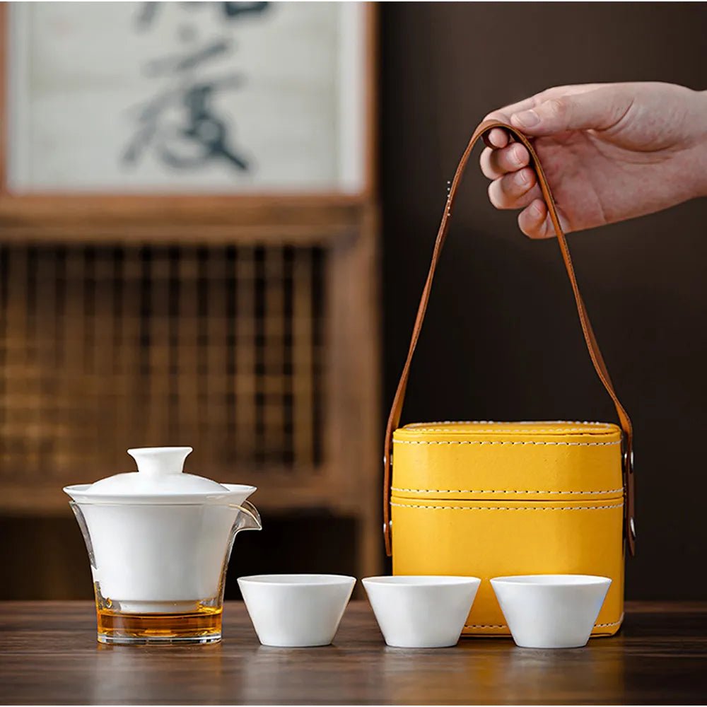 Service à Thé - PorceLuxe™ - Blanc - Nana's Cuisine