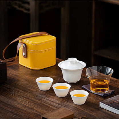 Service à Thé - PorceLuxe™ - Blanc - Nana's Cuisine