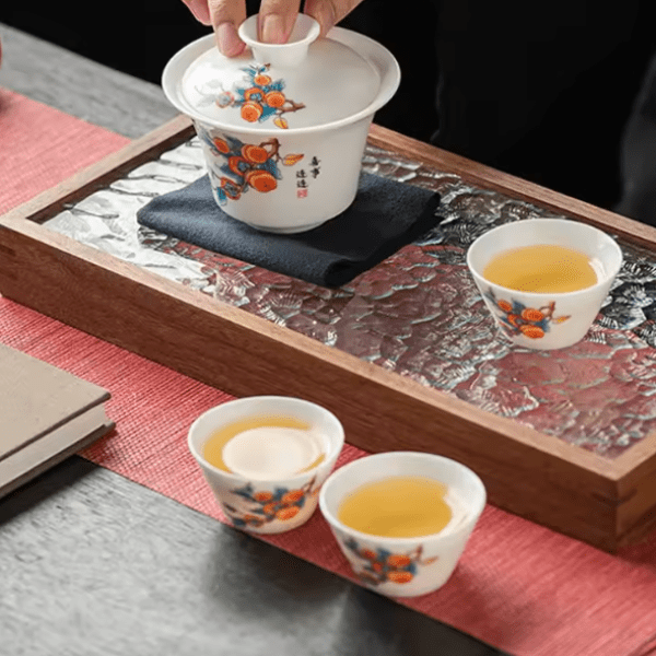 Service à Thé - PorceLuxe™ - Litchi - Nana's Cuisine