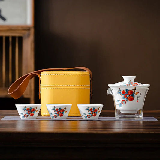 Service à Thé - PorceLuxe™ - Litchi - Nana's Cuisine