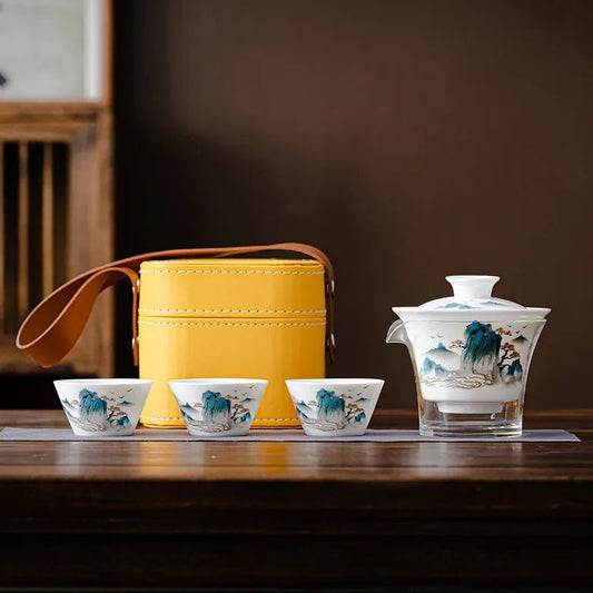 Service à Thé - PorceLuxe™ - Mont Hida - Nana's Cuisine